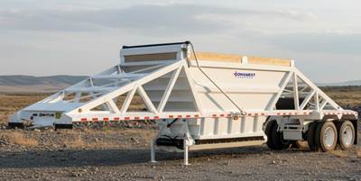 2026 Conquest Trailers Belly Dump Trailer