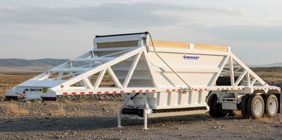 2026 Conquest Trailers Belly Dump Trailer