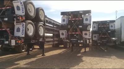 2023 ATRO 40’ TANDEM AXLE INTERMODAL CHASSIS  IN STOCK NOW !!