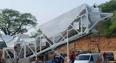 NEW 2025 CONQUEST MFG MOBILE BATCH PLANT