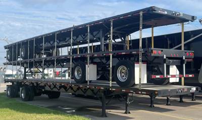 2025 GALLEGOS 53FT STEEL FLATBED W/ALUMINUM FLOOR