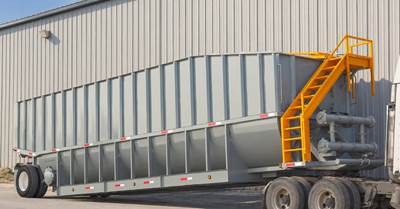 2027 NEW CONQUEST TRAILERS 500BBL ROUND BOTTOM FRAC TANK TRAILER