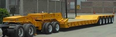 2024 Conquest Trailers 60 TON LOWBOY FIVE AXLE Lowboy Trailer