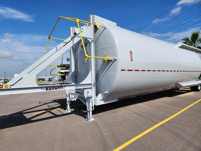 2025 Gallegos PORTABLE 4000 CUBIC FOOT VERTICAL SILO Storage Trailer