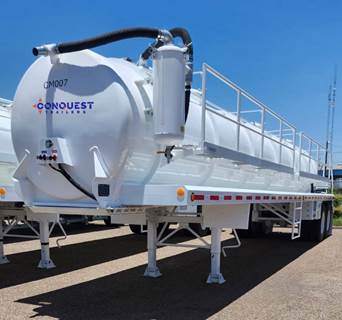 2026 CONQUEST 130BBL VACUUM STEEL TANK TRAILER