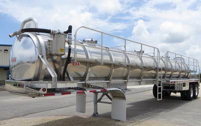 2026 EXA 150BBL VACUUM ALUMINUM WITH WALKWAY Vacuum Tank Trailer
