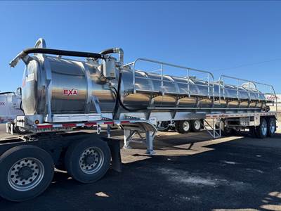 2026 EXA 165BBL VACUUM ALUMINUM Vacuum Tank Trailer