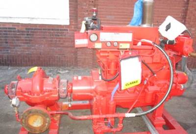 John Deere 6068 Fire pump
