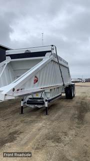 Construction Trailer Specialists (CTS) 40x96 Belly Dump Trailer - Spring
