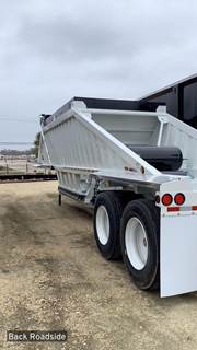 Construction Trailer Specialists (CTS) BDT-40 40x96 Belly Dump Trailer - Spring