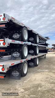 UTILITY 53x102 Drop Deck Trailer - Air Ride, Fixed Axle