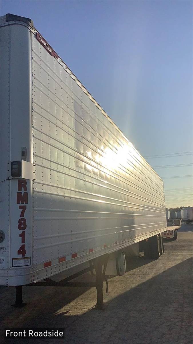 2014 Great Dane 53 ft Dry Van Trailer Air Ride, Sliding Axle For Sale
