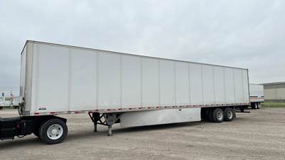 Hyundai 53 ft Dry Van Trailer - Swing Door, Air Ride, Sliding Axle