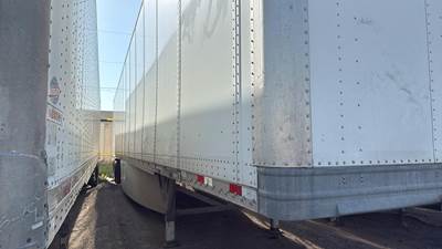 Hyundai 53 ft Dry Van Trailer - Swing Door, Air Ride, Sliding Axle