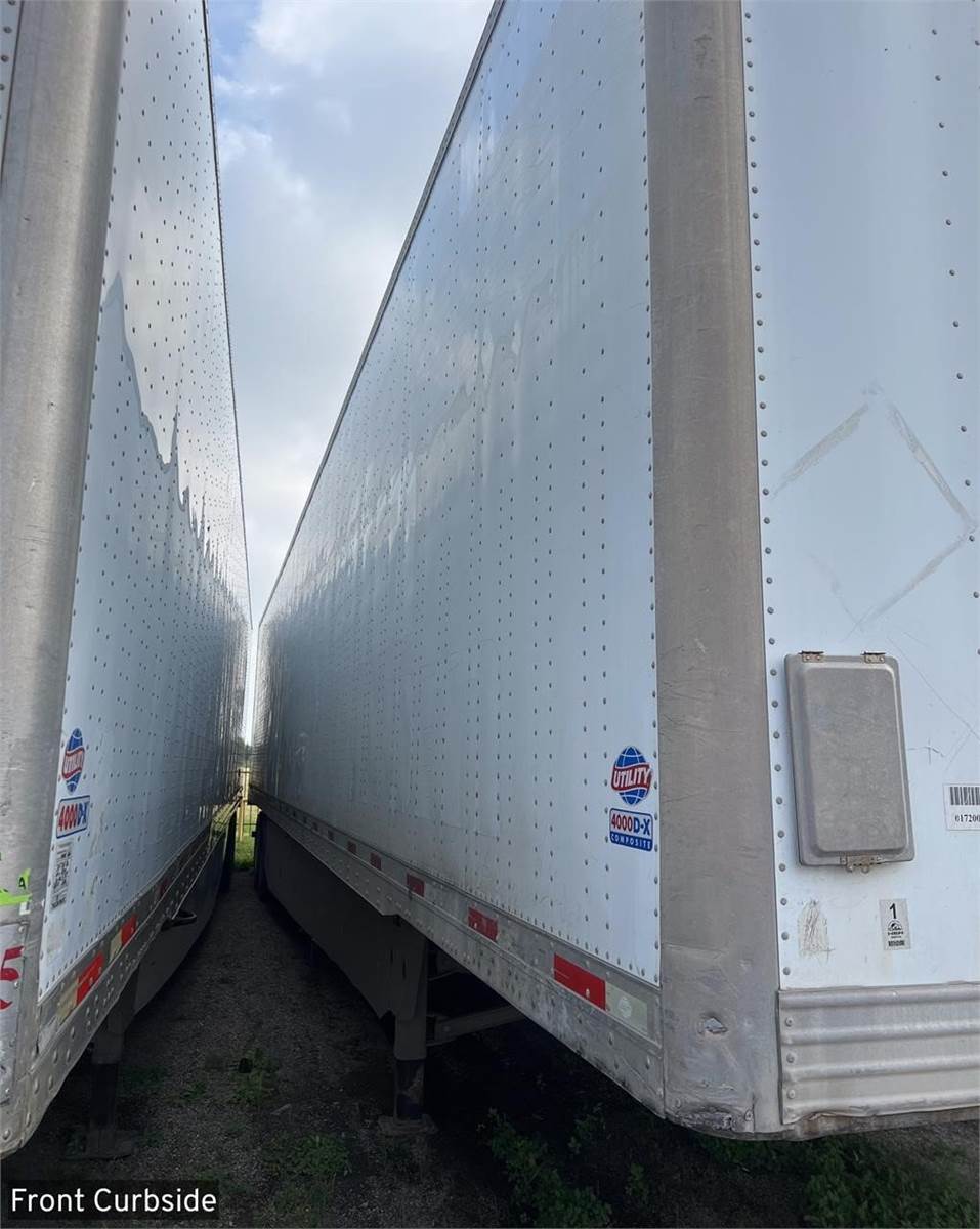 2015 UTILITY 53 ft Dry Van Trailer Air Ride, Sliding Axle For Sale