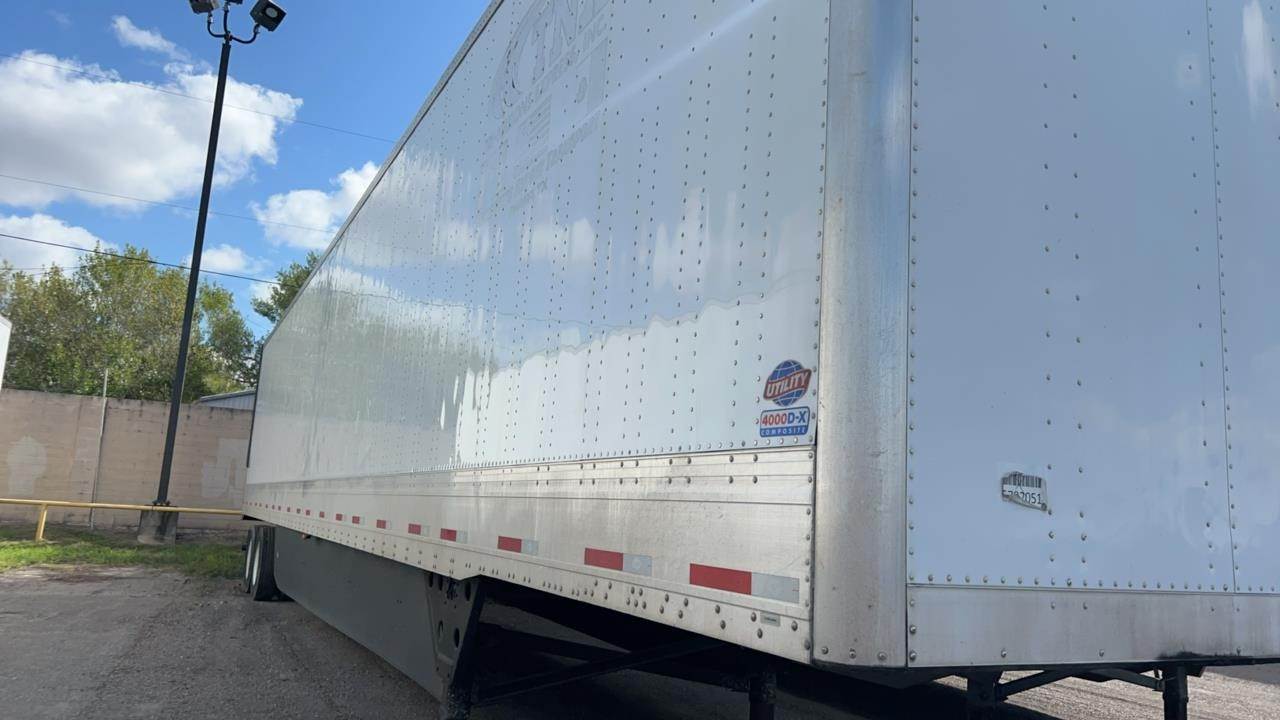 2022 UTILITY 53 ft Dry Van Trailer Air Ride, Sliding Axle For Sale