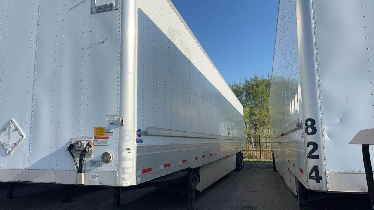 2018 UTILITY 53 ft Dry Van Trailer Air Ride, Sliding Axle For Sale