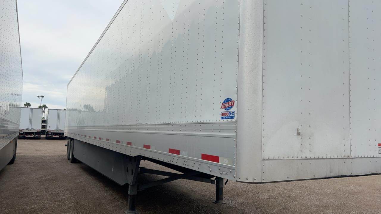 2021 UTILITY 53 ft Dry Van Trailer Air Ride, Sliding Axle For Sale