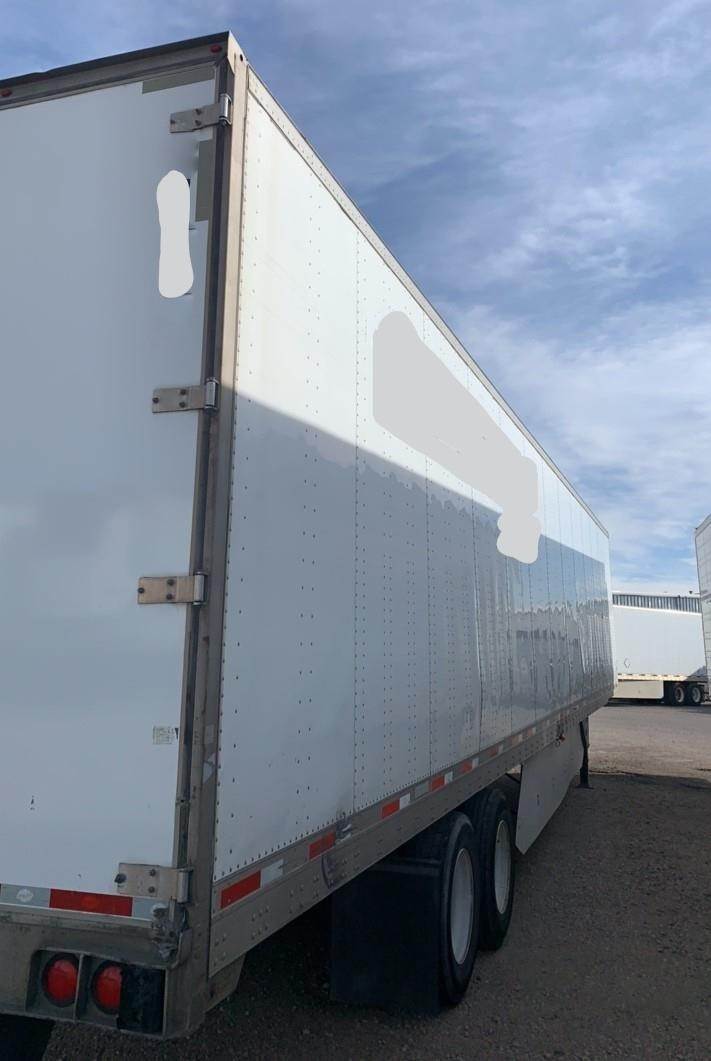 2014 UTILITY 53 ft Dry Van Trailer Swing Door, Air Ride, Sliding Axle