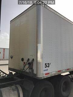 Vanguard 53 ft Dry Van Trailer - Swing Door, Air Ride, Sliding Axle