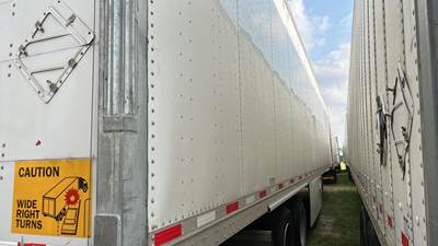 Vanguard 53 ft Dry Van Trailer - Air Ride, Sliding Axle