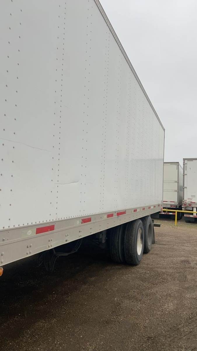 2008 Wabash 53 ft Dry Van Trailer Air Ride, Sliding Axle For Sale