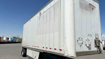 Wabash 28 ft Dry Van Trailer - Spring, Sliding Axle