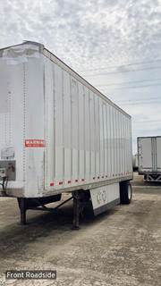 Wabash 28 ft Dry Van Trailer - Spring, Sliding Axle