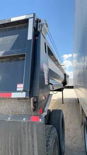 Clement 38 ft Frame Half Round End Dump Trailer - Spring