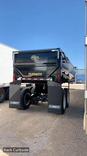 Clement RockStar 32 ft Frame End Dump Trailer - Steel, Spring