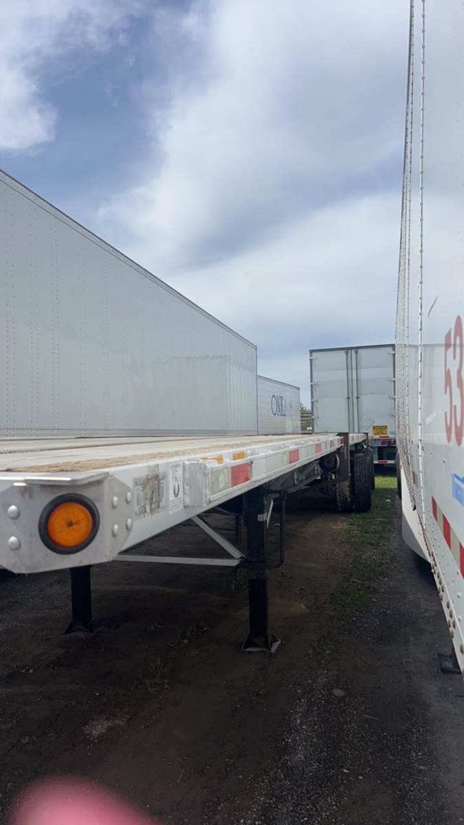 2018 UTILITY 48x102 Flatbed Trailer Air Ride, Spread Axle For Sale