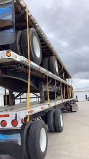 UTILITY 48x102 Combination Flatbed Trailer - Air Ride, Sliding Axle