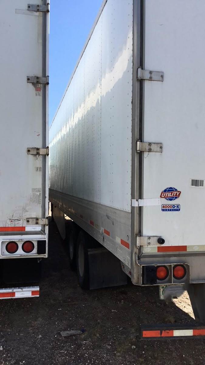 2018 UTILITY 53 ft Reefer Trailer Sliding Axle, Swing Door For Sale