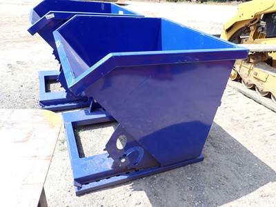 1 YARD SELF-TIPPING HOPPER