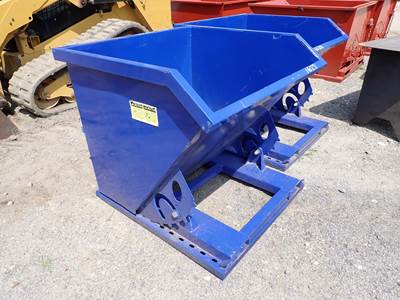 1 YARD SELF-TIPPING HOPPER