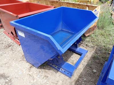 1.5 Yard Self-Tipping Dumpster w/ Fork Slots