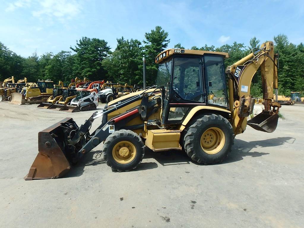 1998 Caterpillar 416C IT Backhoe For Sale, 5,221 Hours Phillipston