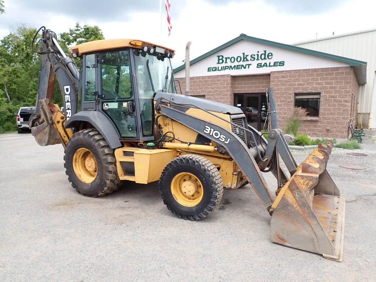 2007 John Deere 310SJ Backhoe For Sale, 8,515 Hours Phillipston, MA BH003 (SALE PENDING