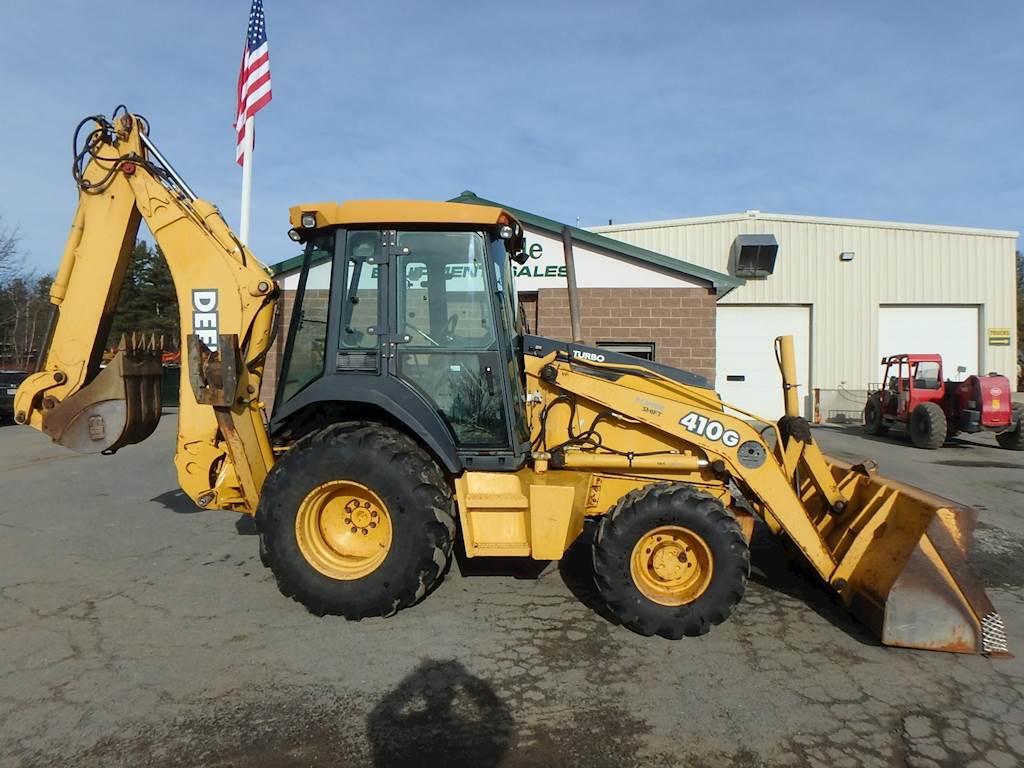 2001 John Deere 410G Backhoe For Sale, 6,165 Hours Phillipston, MA BH612 (SALE PENDING