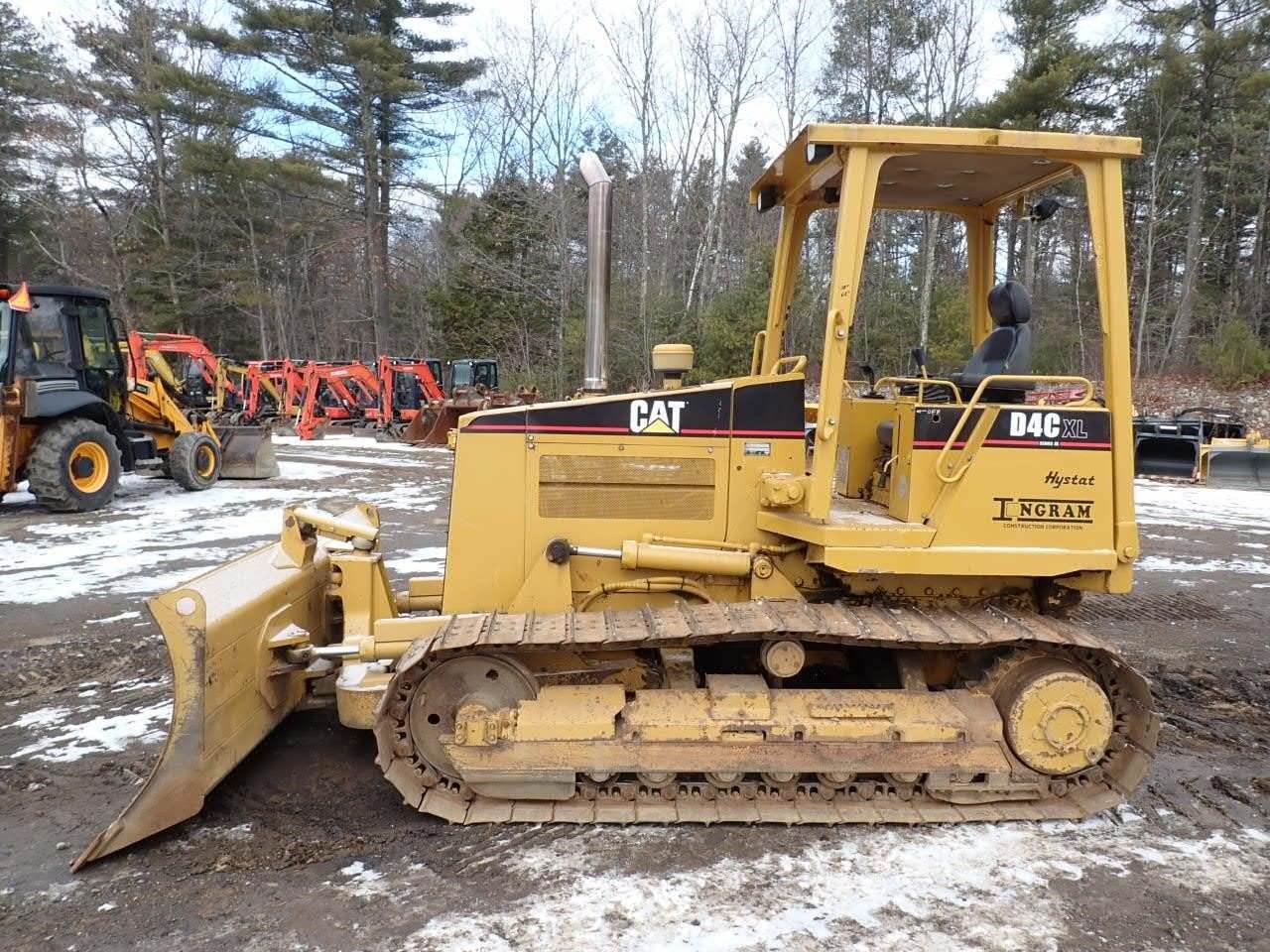 Caterpillar D4C XL Series III Dozer Decal Kit – Equipment Decals, Series 3 (Aftermarket)