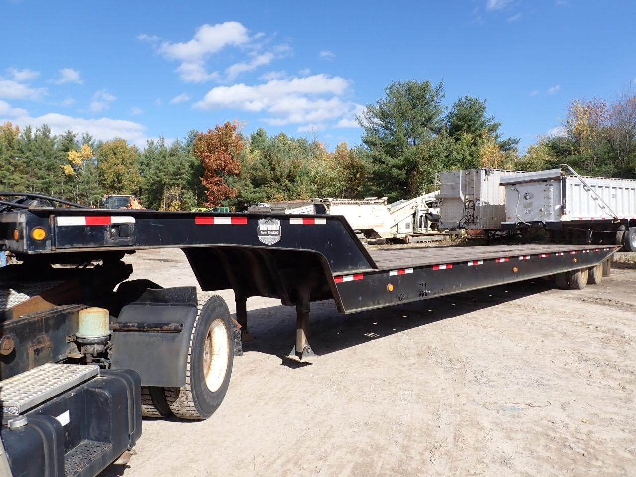 1993 Landoll Drop Deck Trailer For Sale Phillipston, MA TR692