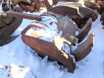 5-finger Grapple For ExcavaTor, 46" Wide, 11 1/4" Spread, 15" Center To Center,