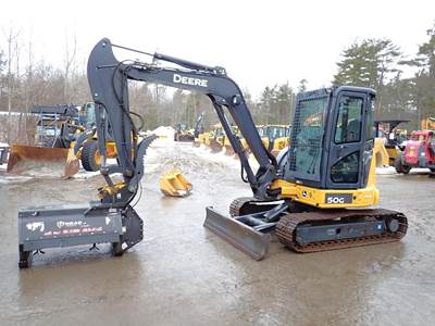 John Deere 50G Mini Excavator