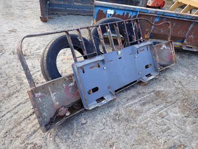 Homemade 80" Push Bumper For Skidsteer