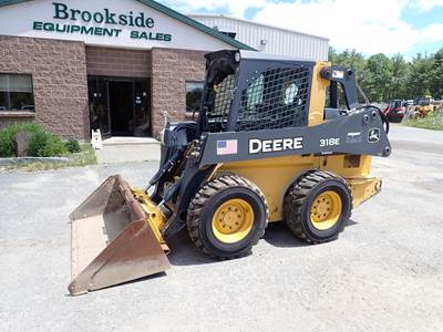John Deere 318E Track Skid Steer