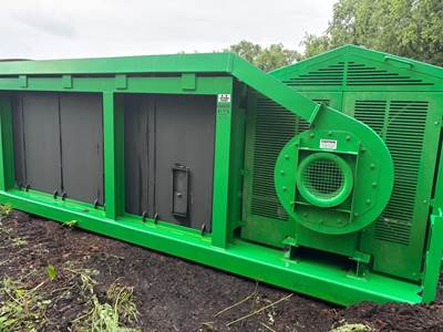 2018 Air Burners S116E Air Curtain Burner