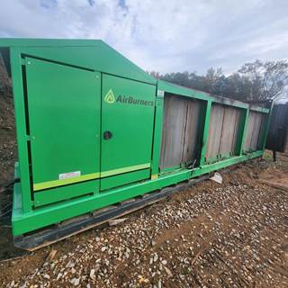 2021 Air Burners S119R Air Curtain Burner