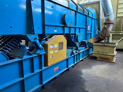 2011 General Kinematics 48" Dual Knife Destoner