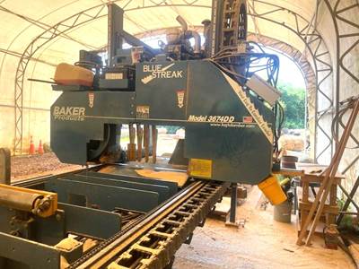 2023 Baker 3674D Bandsaw Mill