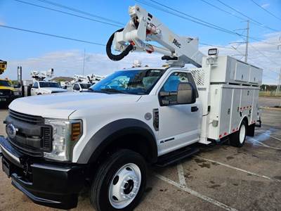 2019 Ford F-550 Boom / Bucket Truck - Altec AT37G Aerial Lift